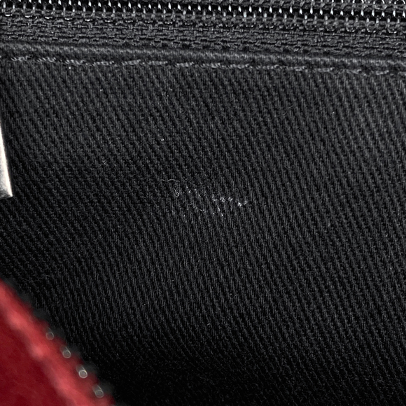 CHANEL Coco Mark Chain Shoulder Bag Matelasse Shoulder Bag Leather Red - Picture 12 of 14